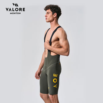 Mens Bib Shorts Nuova Luna Army Green