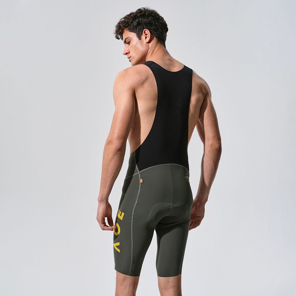 Mens Bib Shorts Nuova Luna Army Green