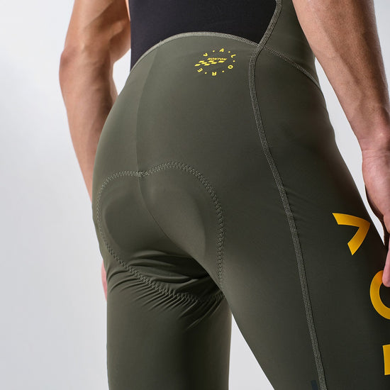 Mens Bib Shorts Nuova Luna Army Green