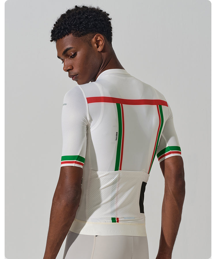 Short Sleeve Jersey Mens - Retro Corsa - Classic Italia