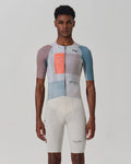 Short Sleeve Jersey Mens - Serie Tempo - Stone Grey